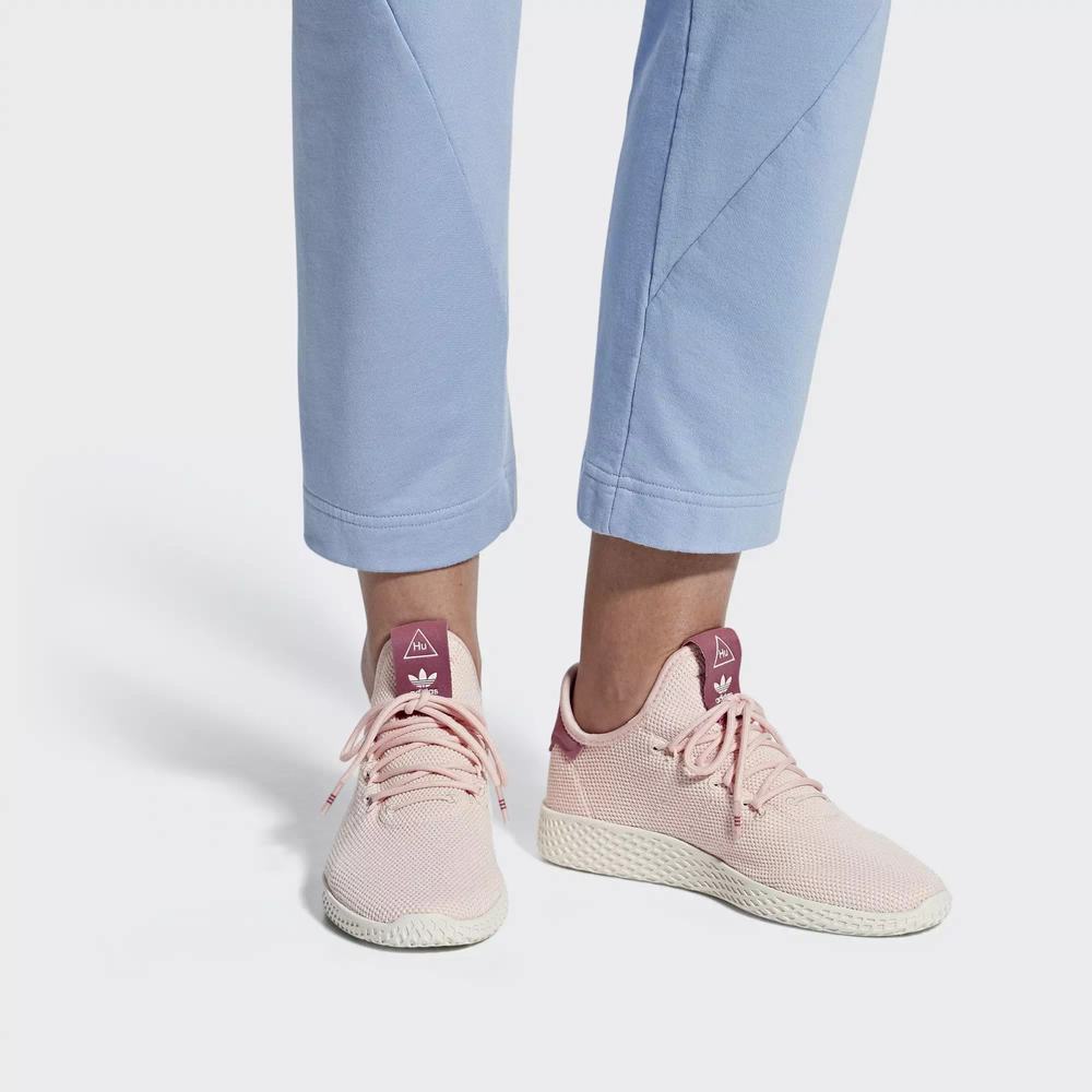 Adidas Pharrell Williams Tennis Hu Tenis Rosas Para Mujer (MX-62618)